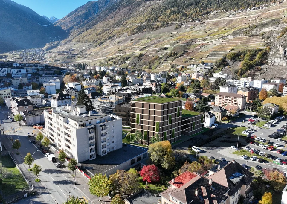 Prächtiges neues 5.5-Zimmer-Attikapartment - Esplanade Léonard Martigny