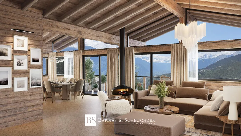 Habiter au coeur des Alpes suisses : "Les Perles"