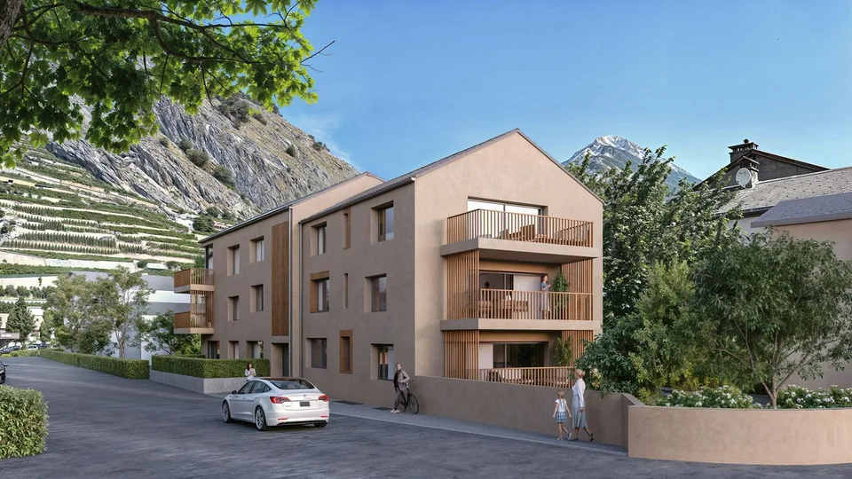 Appartement neuf au centre du vieux-village d'Ardon