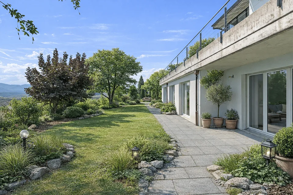 Maison unifamiliale spacieuse avec beau jardin et vue – photo 9 sur 11