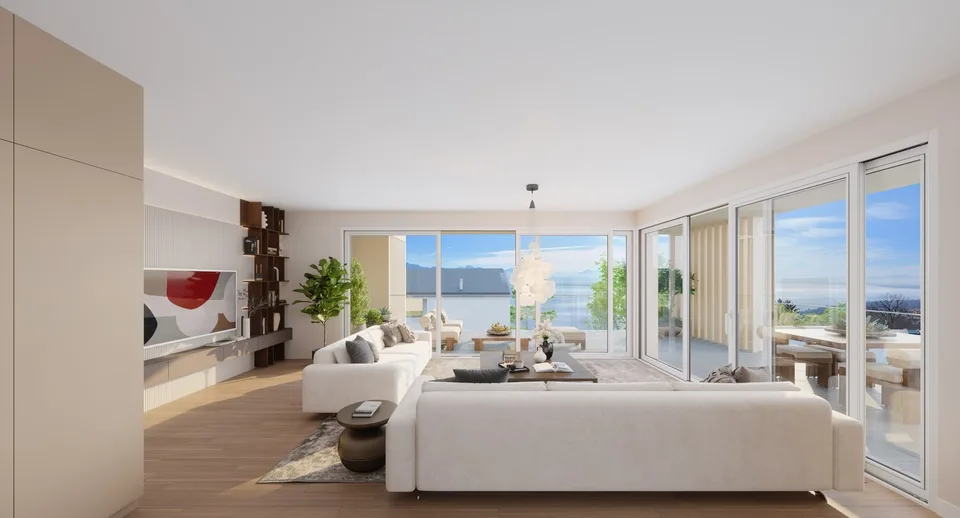 Moderne neuve Villa mit Pool und Panoramablick in Lutry – Foto 9 von 10