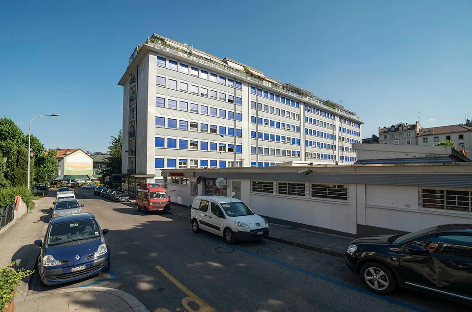 Stadtteil Servette - Äußerer Parkplatz