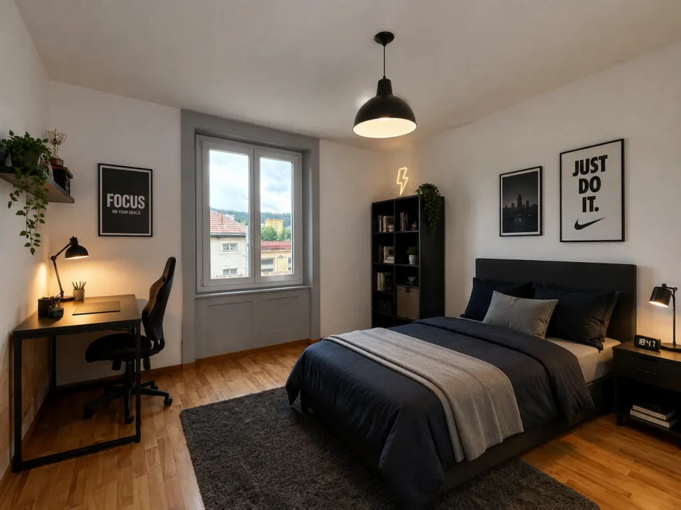 Delizioso appartamento di 3 locali al 1° piano con balcone