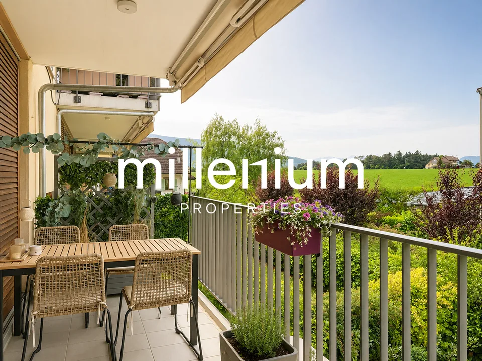 Magnifique appartement meublé de standing de 4 pièces avec terrasse