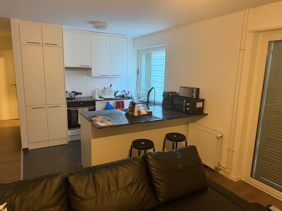 Gemütliche 2-Zimmer-Wohnung im Erdgeschoss in Glattbrugg