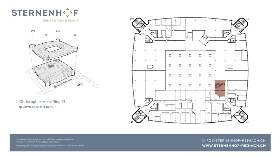 Ampio spazio ufficio al Christoph Merian-Ring 31 – centrale e pronta per l'occupazione – foto 6 di 6