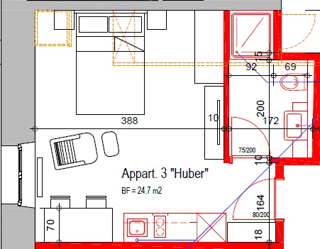ab 1'215.00 CHF - Serviced, möblierte Apartments in Zofingen – Erstbezug per 01.10.2025 – Foto 8 von 25