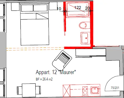 ab 1'215.00 CHF - Serviced, möblierte Apartments in Zofingen – Erstbezug per 01.10.2025 – Foto 25 von 25