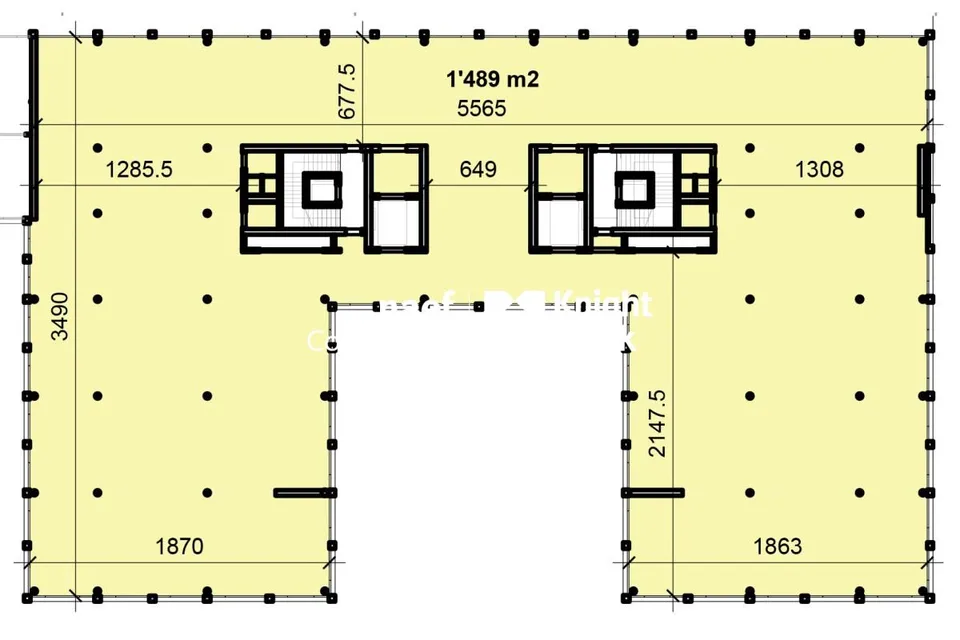 Neues Projekt: Industriebüros ca. 1489 m²