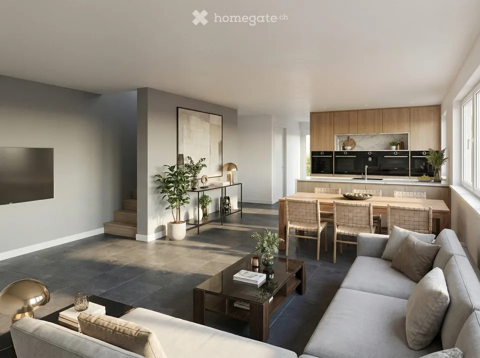 12x Moderne 5.5-Zimmer-Doppelhaushälfte in Schwaderloch - Neubau 2026