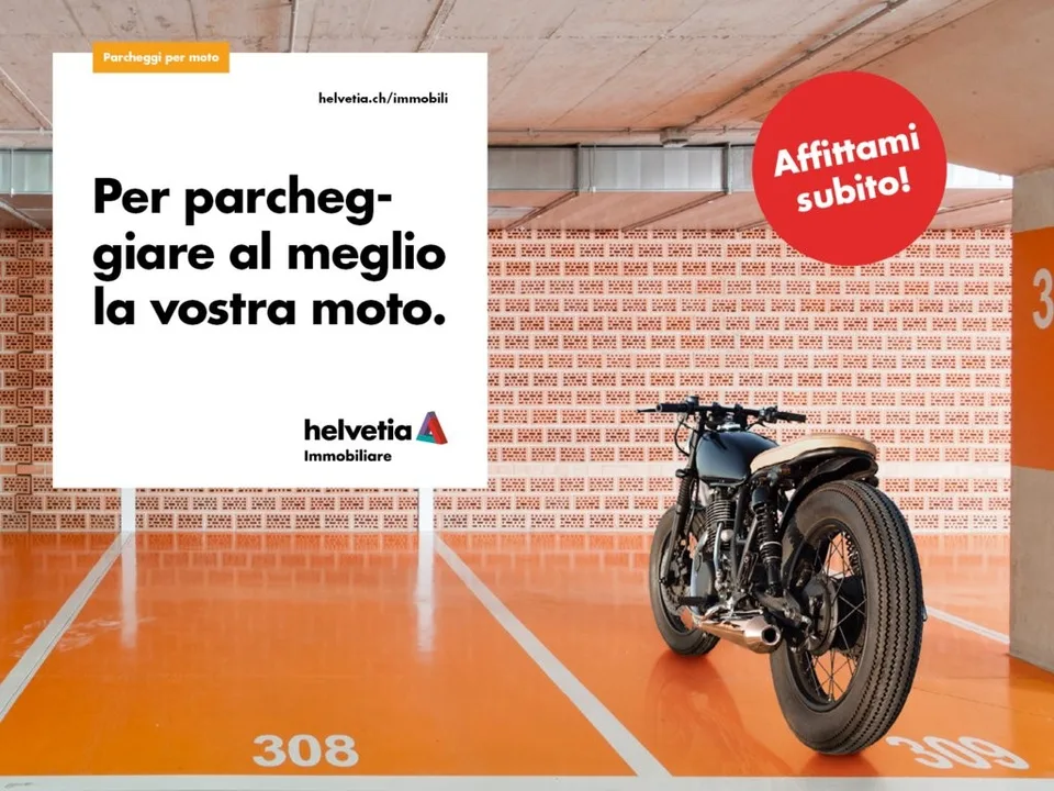Posto moto in zona Lido locarno