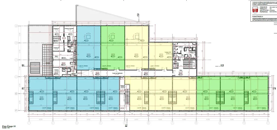 Neue Werkstätten und Büros zur Miete in ZI Budron, Mont-sur-Lausanne, modulare Flächen ab 381 m², Minergie-Gebäude – Foto 9 von 10