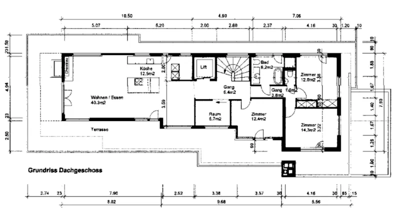 4½ ZI-WOHNUNG IN ZOLLIKON (ZH), MÖBLIERT, TEMPORÄR – Foto 10 von 11