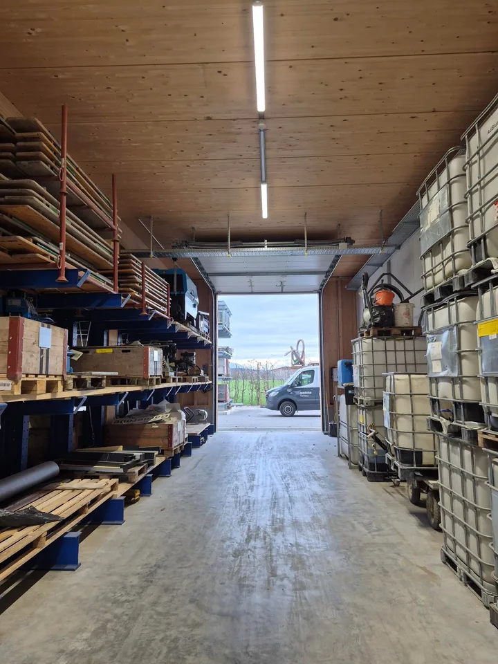 Ihre Produktionsfläche im Erdgeschoss mit Büro im Neubau