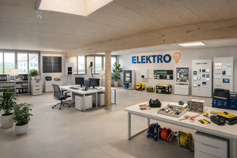 Ihre Produktionsfläche im Erdgeschoss mit Büro im Neubau – Foto 9 von 11