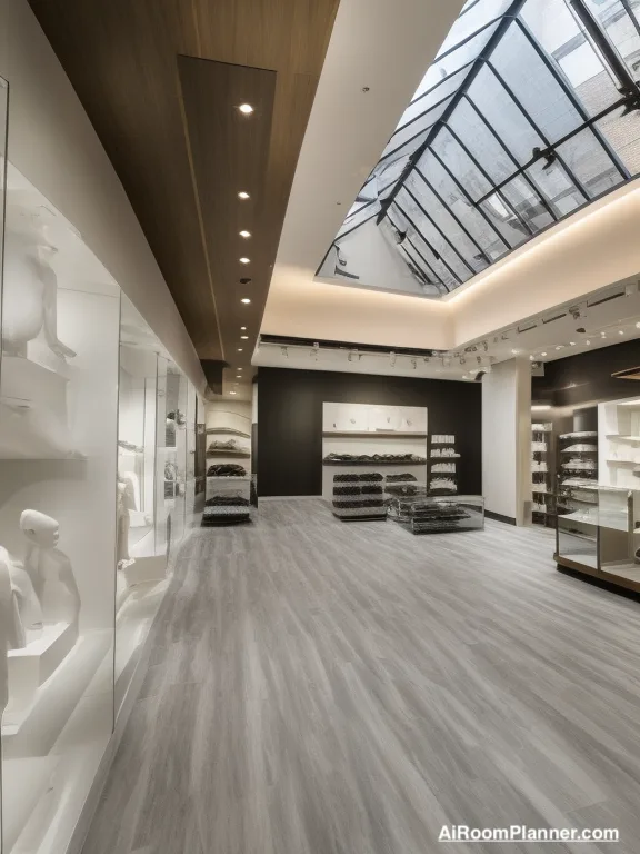 Locaux commerciaux bruts de 331m2 sur 3 niveaux.