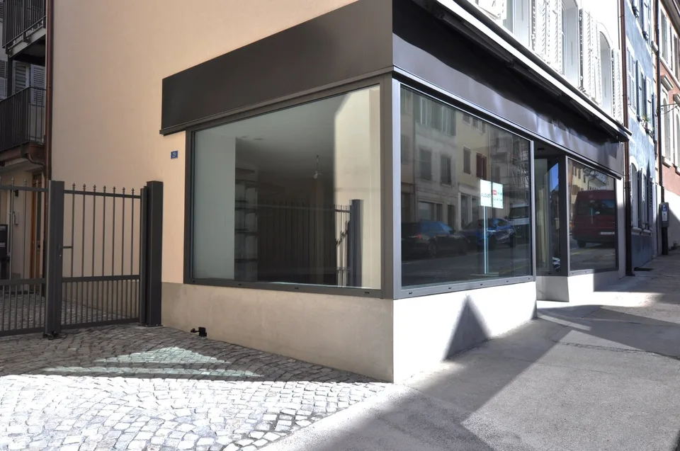 Très beau local commercial neuf de 63 m2 à Porrentruy