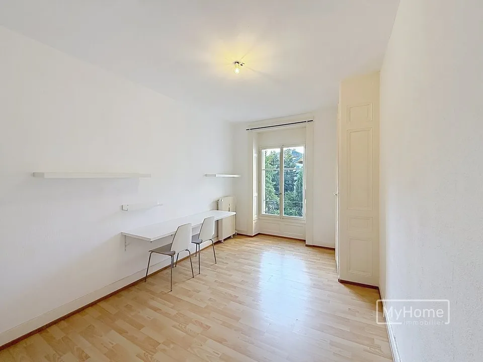 Dreizimmerwohnung im Herzen von Lausanne