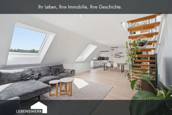 Moderne 5.5-Zimmer-Dachmaisonette im Herzen von Tägerwilen TG