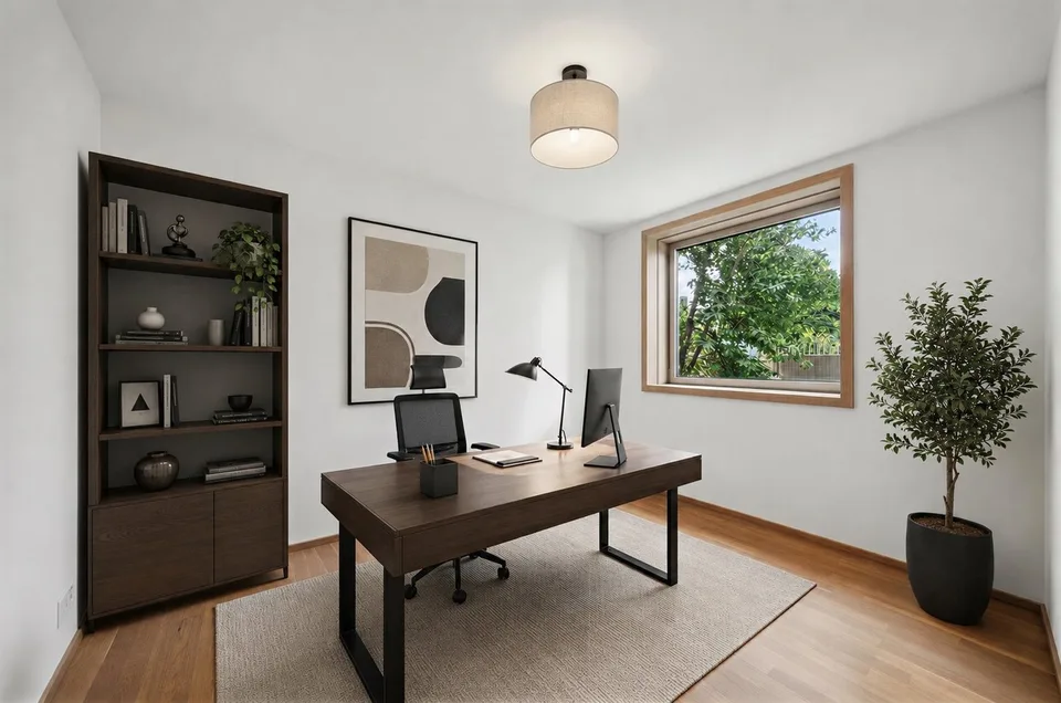 Moderne Dachgeschosswohnung im Zentrum von Villeneuve