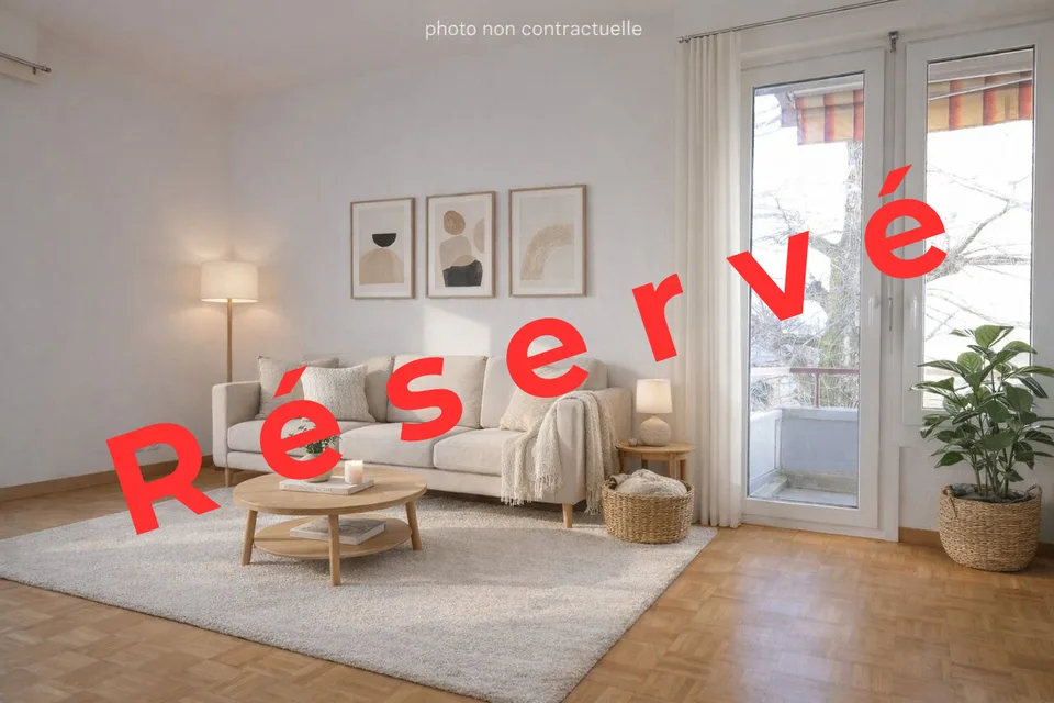 Grand 2.5 pièces avec balcon, EXCLUSIVITE