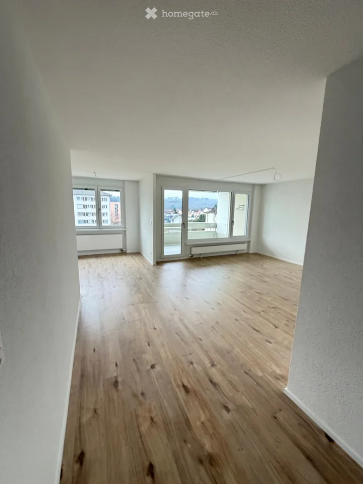 Moderne totalsanierte 5.5-Zimmer-Wohnung mit Balkon und Garage in Böttstein