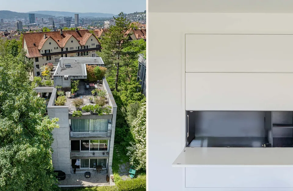 Habitation urbaine entre centre-ville et Zürichberg