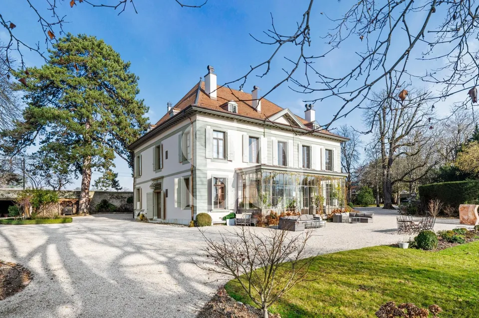 Maison de Maître au coeur d'un grand parc arboré, Cologny