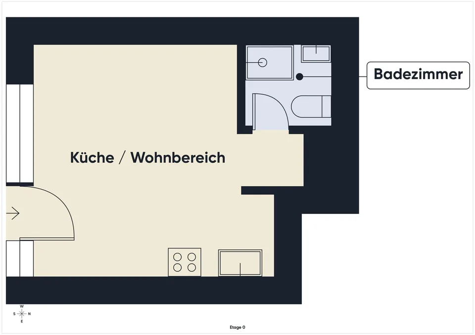 Yield property: 4x studios with a net yield of approx. 5.7% – photo 8 of 13