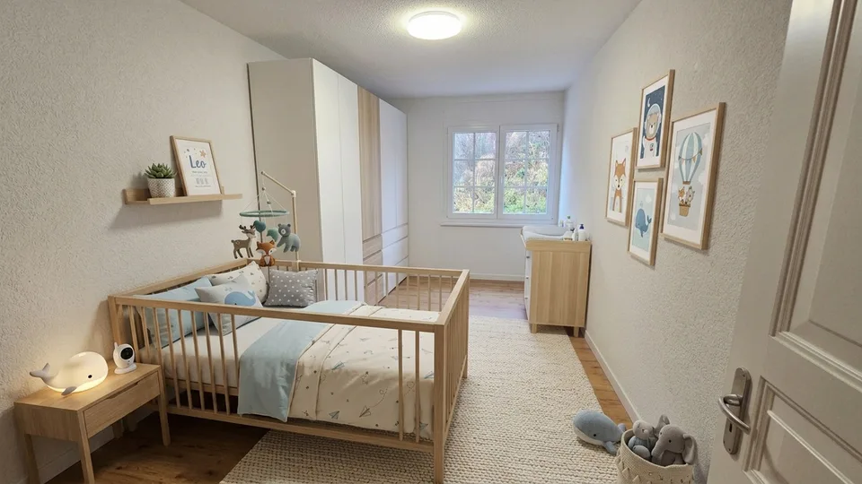 Appartamento 4.5 locali con grande terrazza e vista libera Port-Valais – foto 16 di 16