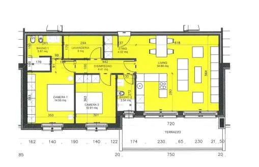 3 locali con terrazzo - Residenza Bellavista – foto 9 di 10