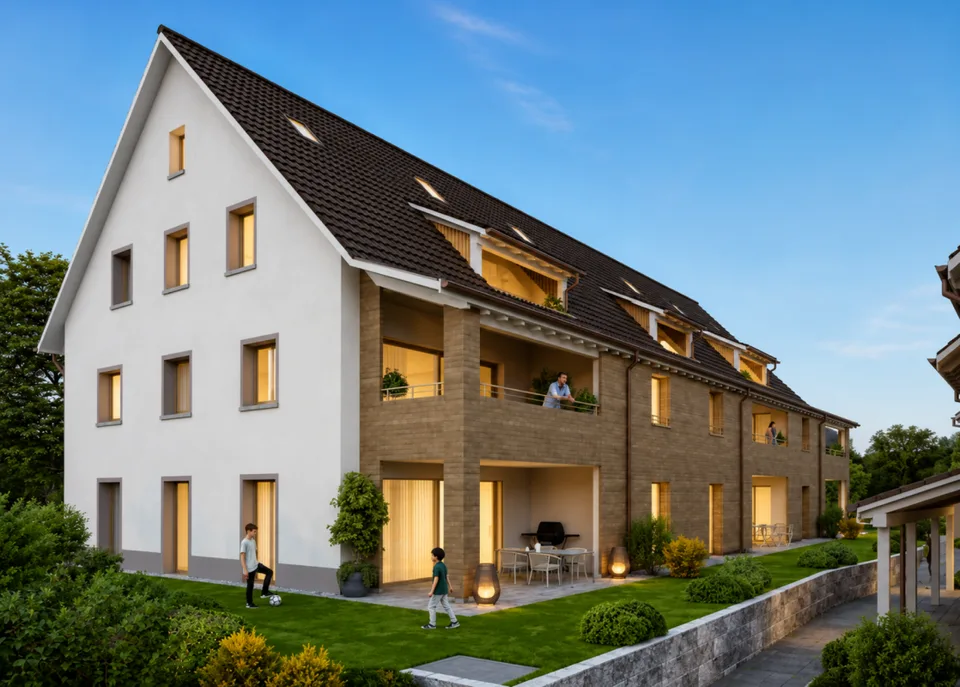 Letzte Gelegenheit! Elegante Dachwohnung auf zwei Etagen