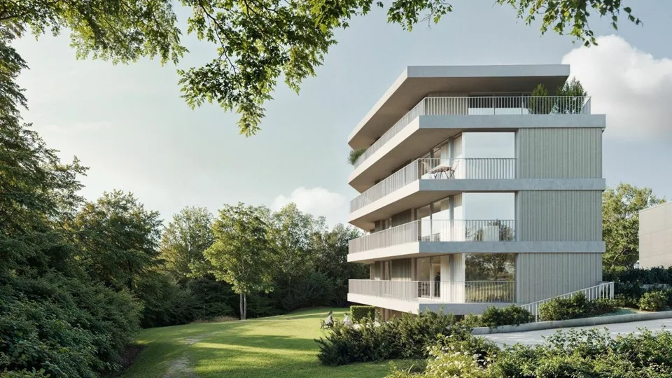 Nyon, Résidence Arboris - Appartamento di 4.5 locali al 3° piano con balcone