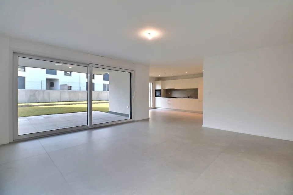 Prachtvolle 3.5-Zimmer-Wohnung mit Garten in Moudon