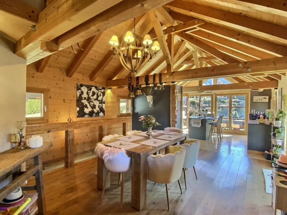 Luxury mountain chalet for sale in Villars-sur-Ollon