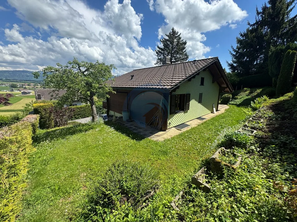 Incantevole villa tipo chalet di 3,5 locali con vista sulle Alpi