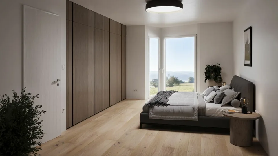 Terrassenwohnungen an einmaliger unverbaubarer Seelage