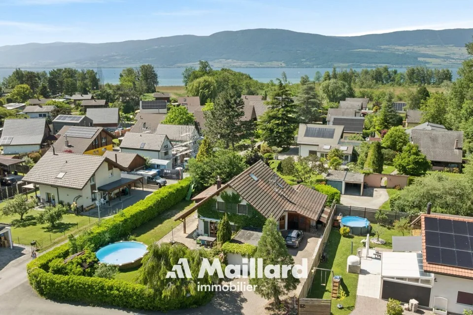 Cheyres - Incantevole villa individuale a 300 m dal lago