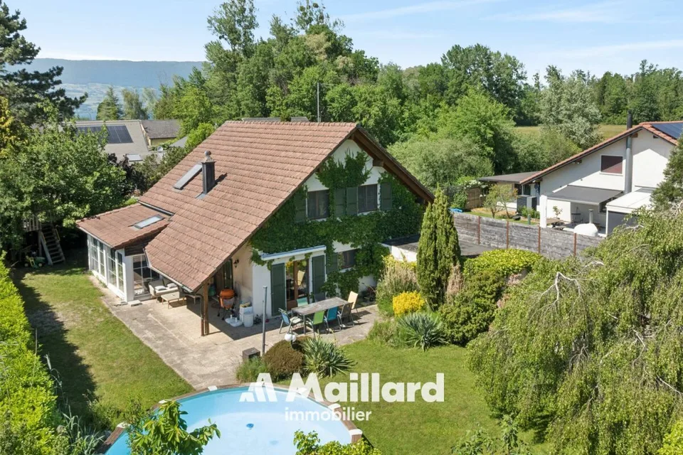 Cheyres - Incantevole villa individuale a 300 m dal lago