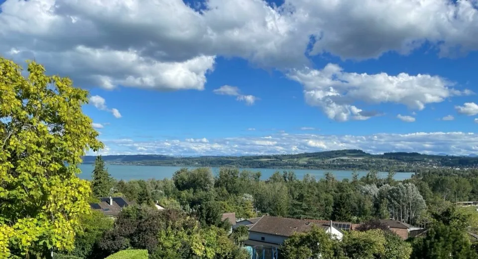 Bello appartamento con magnifica vista sul lago