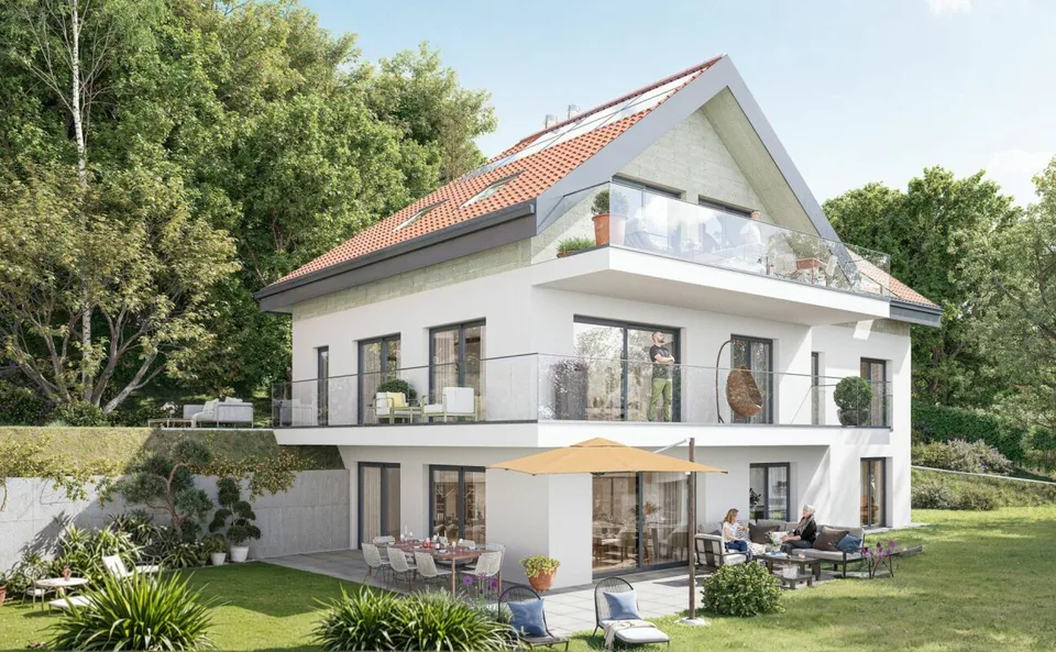 Bello appartamento con magnifica vista sul lago