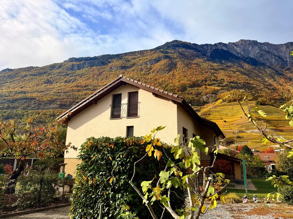 MAGNIFICA VILLA ristrutturata con terreno a FULLY – foto 25 di 25
