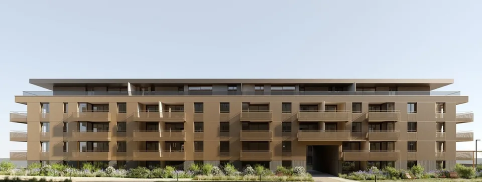 4,5 Zimmer mit 103 m² Wohnfläche und 2 Loggien