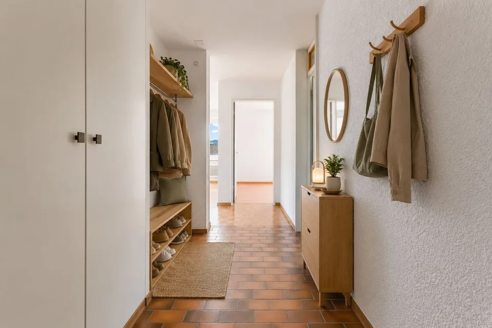 Appartement lumineux de 4.5 pièces au coeur de Tramelan, avec deux balcons et une vue dégagée