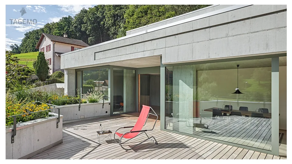 Appartement duplex 6,5 pièces – Chef-d'œuvre en béton apparent – photo 7 sur 14