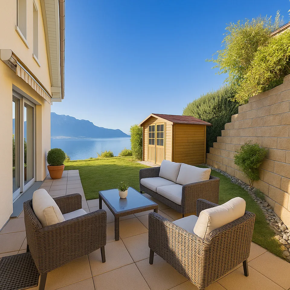 Moderne Einzelvilla mit Pool und atemberaubendem Blick! – Foto 6 von 13