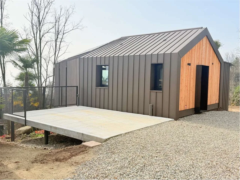 Villa im Loftstil, neu gebaut, mit hoher Energieeffizienz