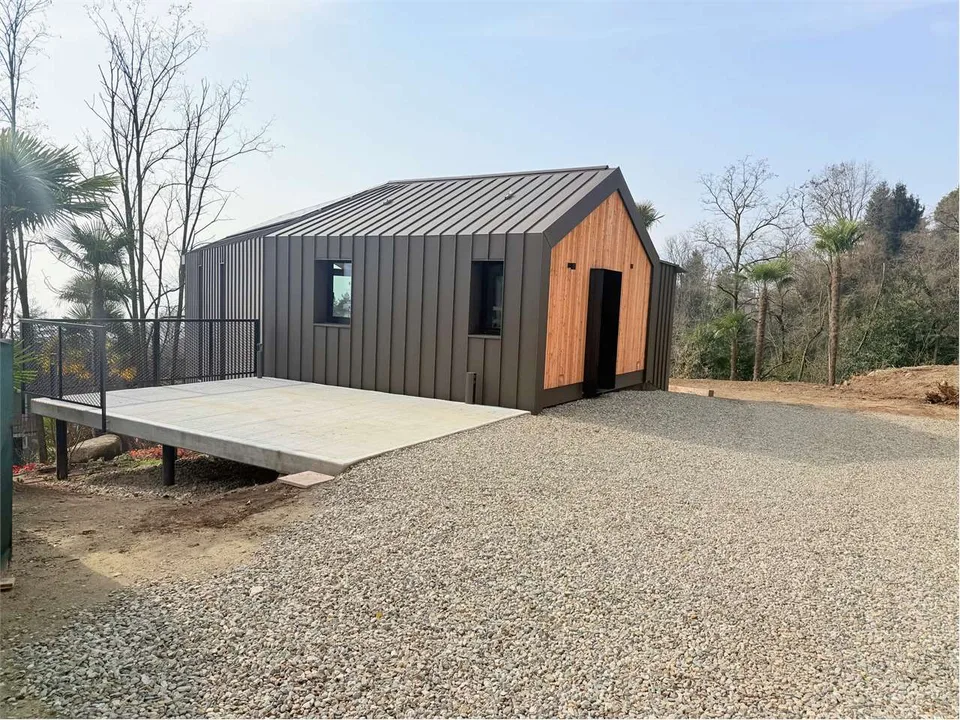 Villa im Loftstil, neu gebaut, mit hoher Energieeffizienz