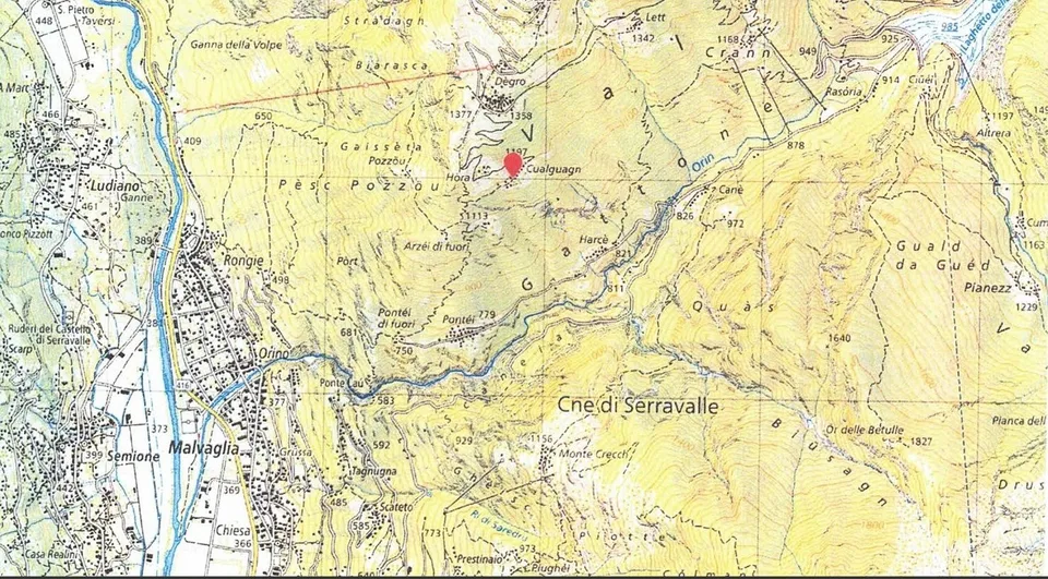 Rustico in Malvaglia (Qualguangn) Tessin Ticino