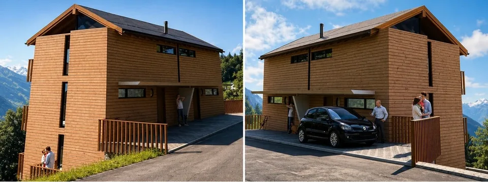 Nuovo - in costruzione appartamento di 2.5 locali con vista panoramica a Onsernone